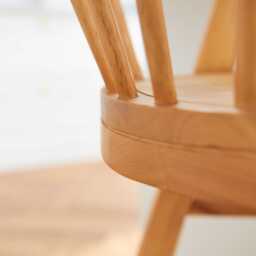 Mabel Classic Oak Bar Stools - Set of 2 - thumbnail 6