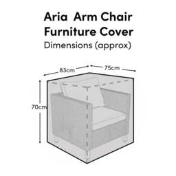Rectangular Rain Cover 83x75x70cm - Aria Armchair