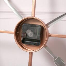 Riseley Skeleton Wall Clock - Copper - thumbnail 5