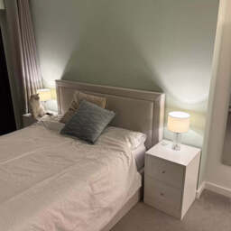 Stevie Bedside Table - White - thumbnail 5