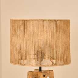 Konduru 150cm Floor Lamp Base - Natural Mango Wood - thumbnail 4
