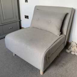 Una Single Sofa Bed - Soft Beige - thumbnail 4