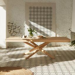 Amelia Whitewash Extendable Dining Table Set - 6 Seater - Freya Fern Green Carver Chairs - Whitewash Legs - thumbnail 2