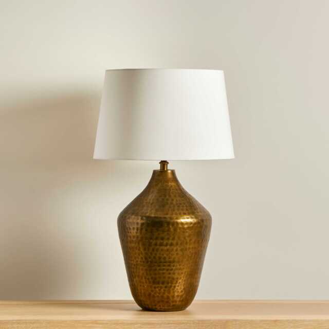 Hale 38cm Metal Lamp Base - Gold - image 1