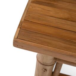 Lila Bamboo Garden Coffee Table - 70cm - thumbnail 6