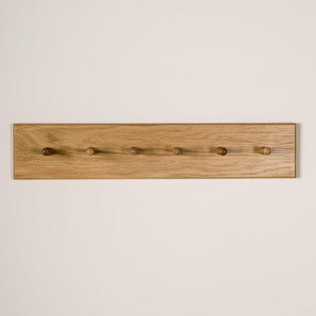 Willow Wooden Coat Rack - Oak - image 1