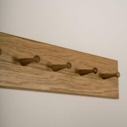 Willow Wooden Coat Rack - Oak - thumbnail 5