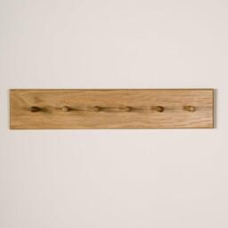 Willow Wooden Coat Rack - Oak