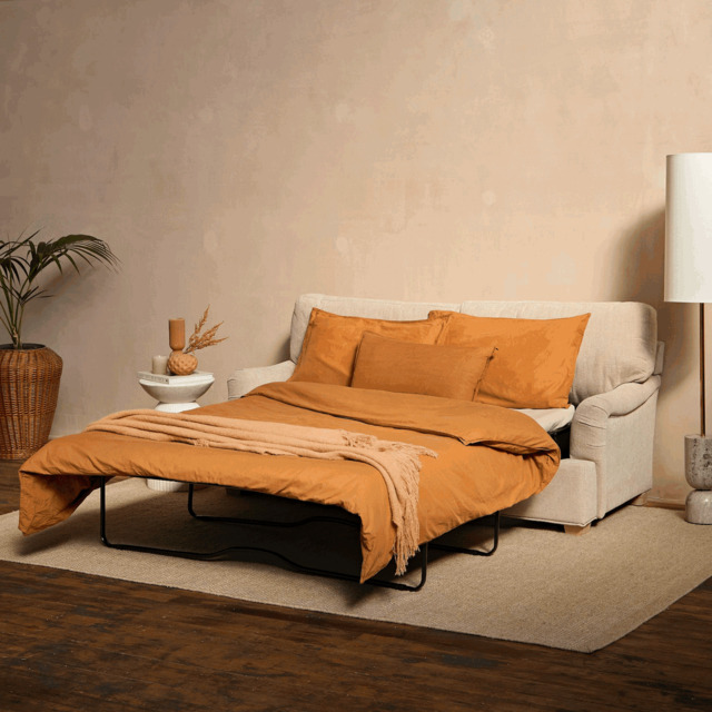 Brea Double Sofa Bed - Mink Taupe - image 1