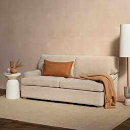 Brea Double Sofa Bed - Mink Taupe - thumbnail 3
