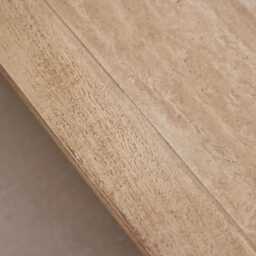 Valdis Mango Wood & Travertine Dining Table - thumbnail 3