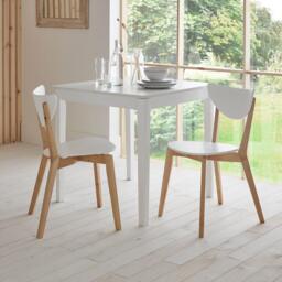 Paul White Stackable Dining Chairs - Set of 2 - thumbnail 2