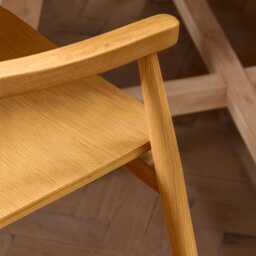 Carter Pale Oak Dining Armchairs - Set of 2 - thumbnail 3