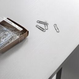 Essie Desk with Shelves - White - thumbnail 4