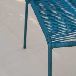 Ryder Teal Rope Garden Chairs - Set of 2 - thumbnail 5