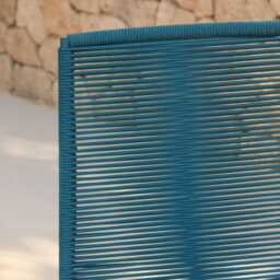 Ryder Teal Rope Garden Chairs - Set of 2 - thumbnail 2