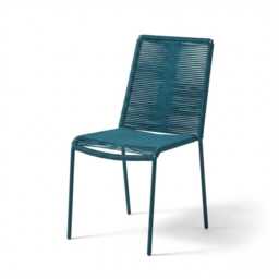 Ryder Teal Rope Garden Chairs - Set of 2 - thumbnail 6
