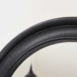 Langton 75cm Wooden Mirror - Black - thumbnail 3