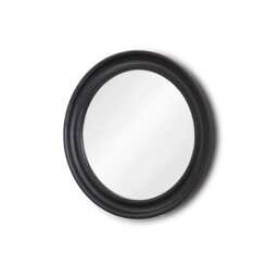 Langton 75cm Wooden Mirror - Black - thumbnail 6