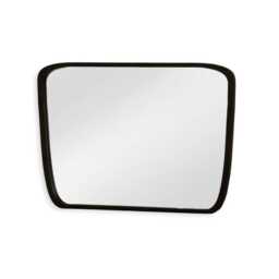 Farleigh Large Black Wooden Mirror - thumbnail 3