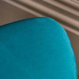 Sawyer 68cm Swivel Armchair & Alder 45cm Footstool - Deep Teal - thumbnail 5