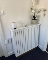 Iliana Small Radiator Cover - Snow White - thumbnail 3