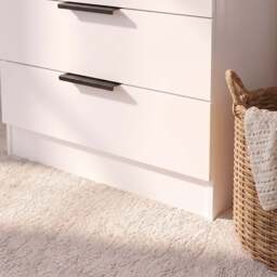 Essie Tall 7 Drawer Chest of Drawers - White - thumbnail 6