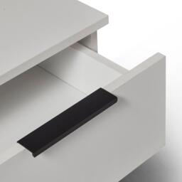 Essie Tall 7 Drawer Chest of Drawers - White - thumbnail 3