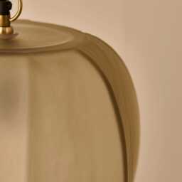 Bray 35cm Glass Pendant Light - Driftwood - thumbnail 4