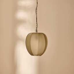 Bray 35cm Glass Pendant Light - Driftwood - thumbnail 2