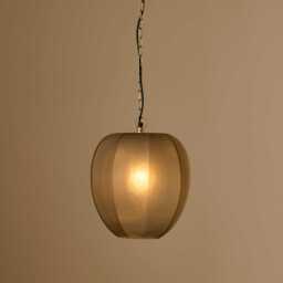 Bray 35cm Glass Pendant Light - Driftwood - thumbnail 1
