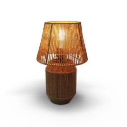 Konduru Small Natural Jute Table Light - thumbnail 1