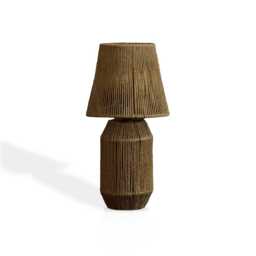 Konduru Small Natural Jute Table Light - thumbnail 2