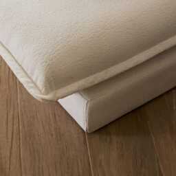 Harlow 2 Seater Double Sofa Bed - Chalk White Boucle - thumbnail 6