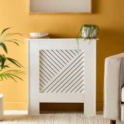 Jack Small Radiator Cover - White - thumbnail 1