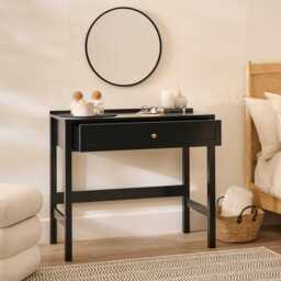 Charlie Noir Black Dressing Table - thumbnail 3