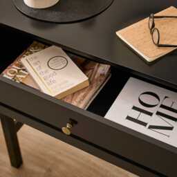 Charlie Noir Black Dressing Table - thumbnail 5