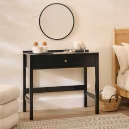 Charlie Noir Black Dressing Table - thumbnail 2