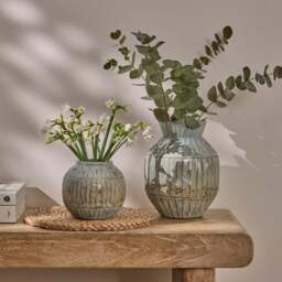 Tariva Ceramic 13.5cm Vase - Cornflower Blue - thumbnail 2