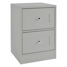 Stevie Bedside Table - Grey - thumbnail 5