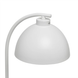 Ashwick 44cm Metal Desk Lamp - White - thumbnail 4