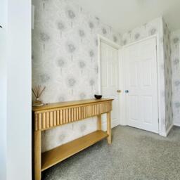 Willow Pale Oak Console Table - thumbnail 5