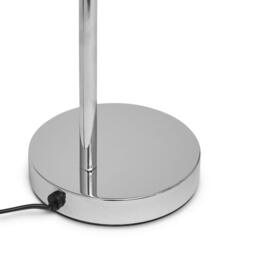 Edra 44cm Metal Table Lamp - Chrome - thumbnail 3