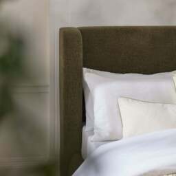 Hannah Double Ottoman Bed - Moss Green - thumbnail 4
