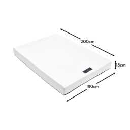 Luna King Mattress - Ink Blue Zip - thumbnail 5