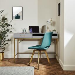 Marie Desk - Ash Grey - thumbnail 2