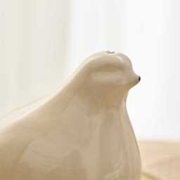 Cali Ceramic Bird Ornament Set - Off White - thumbnail 3