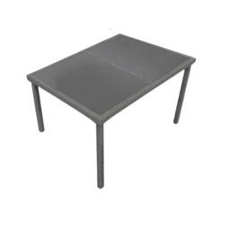 Marston 8 Seater Rectangular Garden Dining Table - Grey - thumbnail 1