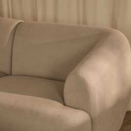 Nathalia Double Chaise Sofa -  Soft Beige - thumbnail 3
