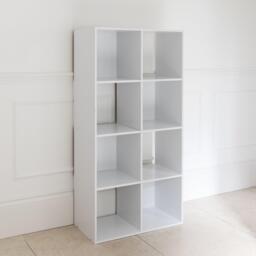 Cara 8 Cube Storage Unit in Chalk White - thumbnail 2